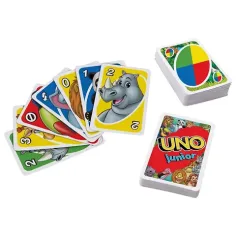 UNO Junior Tier-Kartenspiel - Mattel Bild 2