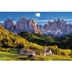Val di Funes Tal, Dolomiten - Italien 1500 Teile Puzzle -Trefl Bild 2
