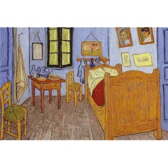 Van Gogh Zimmer in Arles, Van Gogh - 500 Teile Puzzle mit Rahmen - Trefl Bild 2