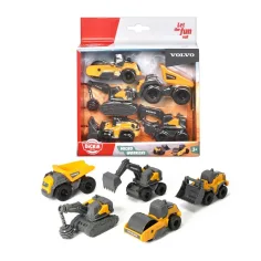 Volvo Mini-Baumaschinen 5er-Set - Dickie Toys