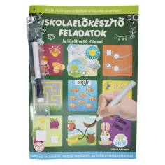 Schulvorbereitende Aufgaben mit abwischbarem Filzstift - D-Toys
