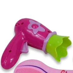 Vouge Girl: 11-teiliges Schönheitset mit Haarklammern, Haartrockner und Telefon Bild 3