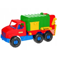 Wader: City Truck Müllwagen 49 cm
