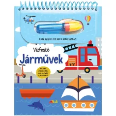 Wasser-Malbuch: Fahrzeuge