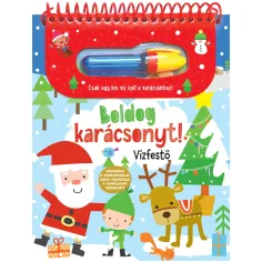 Wasser-Malbuch: Weihnachts-Malbuch