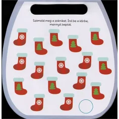 Weihnachtlicher lustiger Beschäftigungsblock 1. grün Bild 2