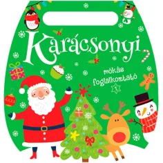 Weihnachtlicher lustiger Beschäftigungsblock 1. grün
