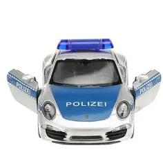 Welly: Porsche 911 Polizeiauto Metallmodell 11 cm Bild 2