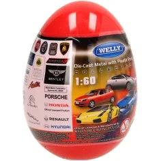 Welly: Überraschungs-Metallmodell-Auto im Ei 1/60 1 Stück Bild 4