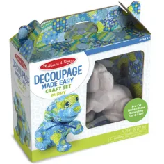 Welpen Decoupage Set - Melissa & Doug
