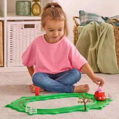 Whizz-Around Peppa Wutz rotes Auto Spielset Bild 5