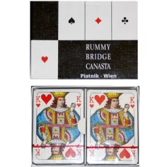 Wiener Standard Rommeekarten 2*55 Blatt - Piatnik