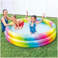 Wild Geometry 3-Ring-Schwimmbecken 168 x 38 cm – Intex Bild 2