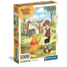 Winnie Puuh und seine Freunde 1000 Teile Puzzle mit Poster - Clementoni