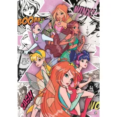 Winx Club Feen 500 Teile Puzzle - Clementoni Bild 2