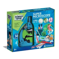 Wissenschaft & Spiel: 1200x super Mikroskop Bausatz - Clementoni