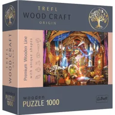 Wood Craft: Magisches Zimmer 1000-teiliges Premium-Holzpuzzle - Trefl