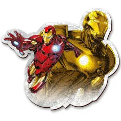 Wood Craft: Marvel Avengers - Iron Man 160-teiliges Premium-Holzpuzzle - Trefl Bild 2