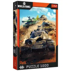 World of Tanks Panzer im Kampf 1000 Teile Puzzle - Trefl