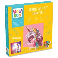 WowBox: Einhorn LED Licht Fadenbild Hersteller Kreativset Bild 1
