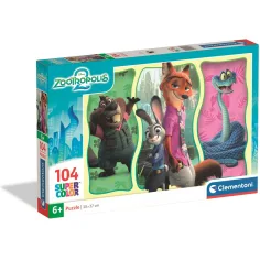 Zootropolis 2 104 Teile Super Color Puzzle - Clementoni