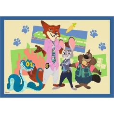Zootropolis 2 – 4 in 1 Puzzle mit 35/48/54/70 Teilen – Trefl Bild 2