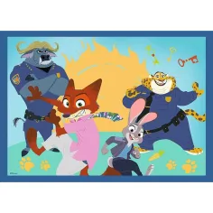 Zootropolis 2 – 4 in 1 Puzzle mit 35/48/54/70 Teilen – Trefl Bild 4