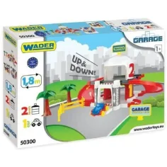 Zweistöckiges Garagenset mit Aufzug - Wader