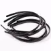 10er-Set schwarze Haarbänder 8mm