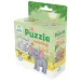 16-teiliges Malpuzzle 2-in-1 - Elefant