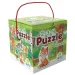 2-3-4 Teile Puzzle - Waldtiere