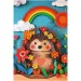 40-jähriges Jubiläum – Paper Art: Igel 160-teiliges Puzzle – Trefl