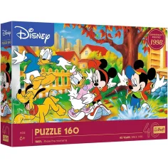 40-jähriges Jubiläum - Mickey Maus 160-teiliges Puzzle - Trefl Bild 1