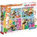 44 Dumme Katze Supercolor 4-in-1 Puzzle - Clementoni