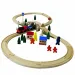 8-teiliger Holzeisenbahn-Set