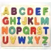 ABC gedruckte Großbuchstaben Formsortierpuzzle aus buntem Holz, 26-teiliges Set