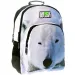 Animal Planet: Schulranzen mit Eisbärenmuster, Rucksack 44x32x20cm
