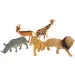 Animal World Wildtier 6er-Figurenset