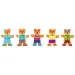 Anziehbare Bärenfamilie Holzpuzzle - Woodyland