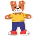 Anziehbarer Hund Holzpuzzle 18-teilig - Woodyland