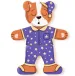 Anziehbarer Hund Holzpuzzle 18-teilig - Woodyland