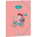 Ars Una: Bonjour Mappe mit Gummiband, A4-Format