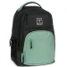 Ars Una: Celtic mintgrün-schwarz AU-5 Schultasche, Rucksack 33x49x23cm
