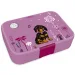 Ars Una: Cute Animals Puppy Brotdose mit Welpenmotiv und Trennwand 15,3×21,6×5,2 cm Bild 1