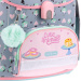 Ars Una: Cute Animals Tea Party, mit Katzenmotiv, ergonomische Schultasche/Rucksack mit Magnetverschluss, 33 x 41 x 24 cm