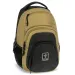 Ars Una: Dune braun-schwarzer AU-2 Schulranzen, Rucksack 32x46x22cm
