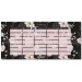 Ars Una: Flowery Black blumiger beidseitiger Stundenplan