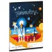 Ars Una: Gravity Astronauten linierter Notizblock A/5