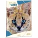 Ars Una: Icons of the Wild Serval gemusterte Gummimap­pe A4