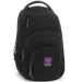 Ars Una: Mädchen-Schulrucksack „Black-Violet“ aus Cordura AU-2 32 x 46 x 22 cm